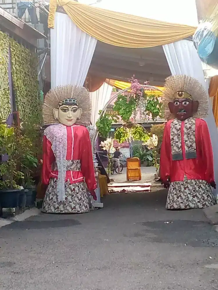 Ondel-ondel panggilan ondel ondel hiburan