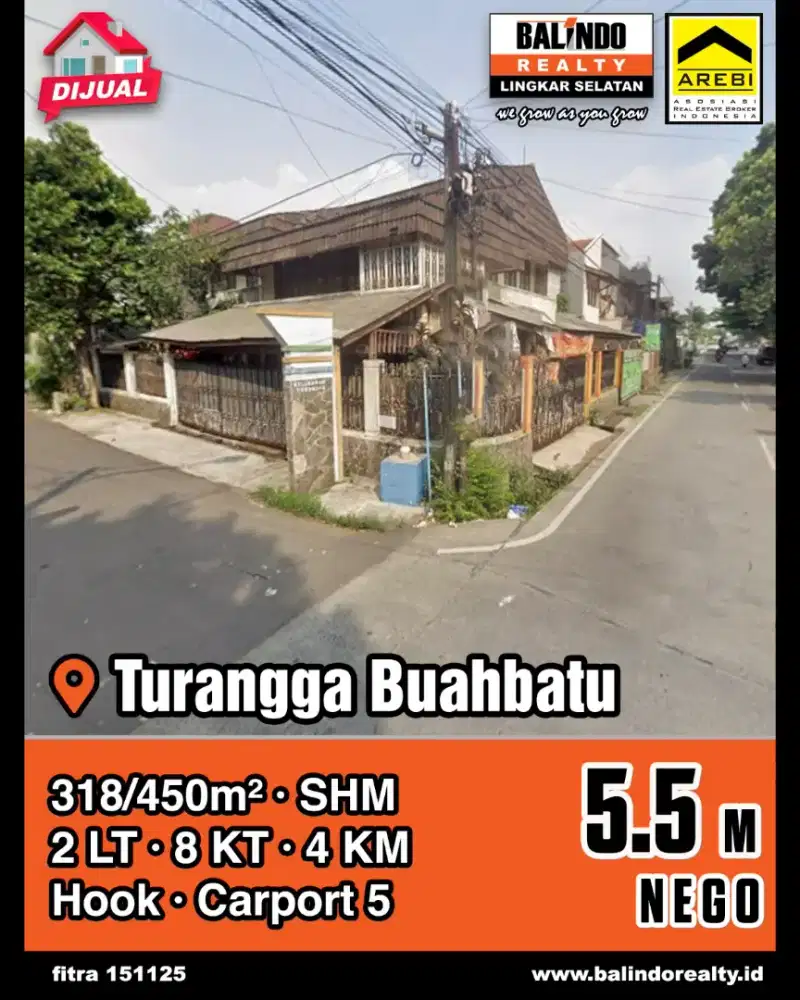 Rumah lama bisa untuk usaha di karawitan Kota Bandung