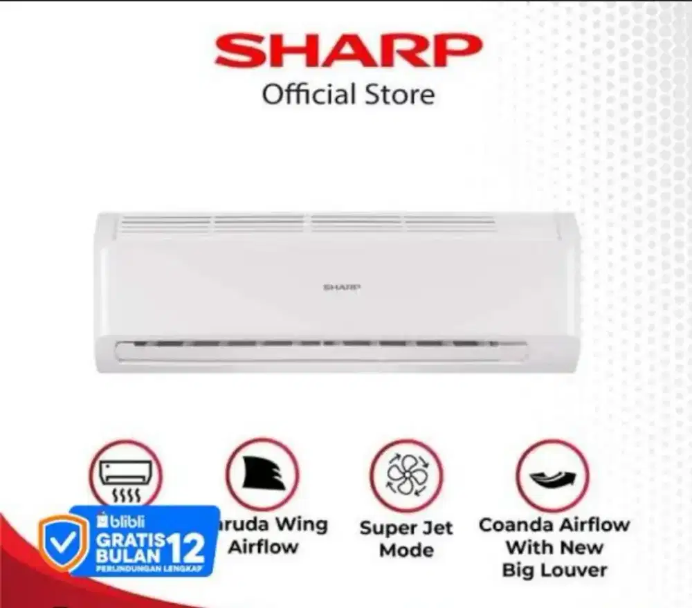 Promo AC Sharp Cicilan bunga 0% di Atlanta Elektronik Semarang