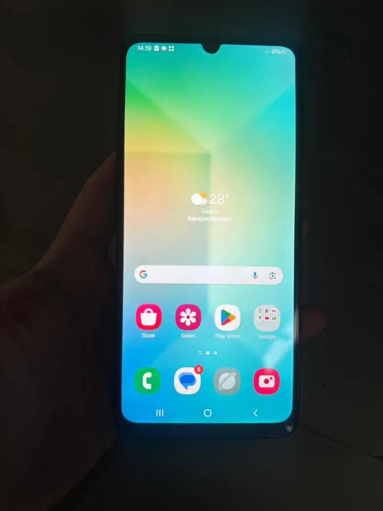 Dijual Samsung A06 Black 6/128GB SEIN Hp charger mulus