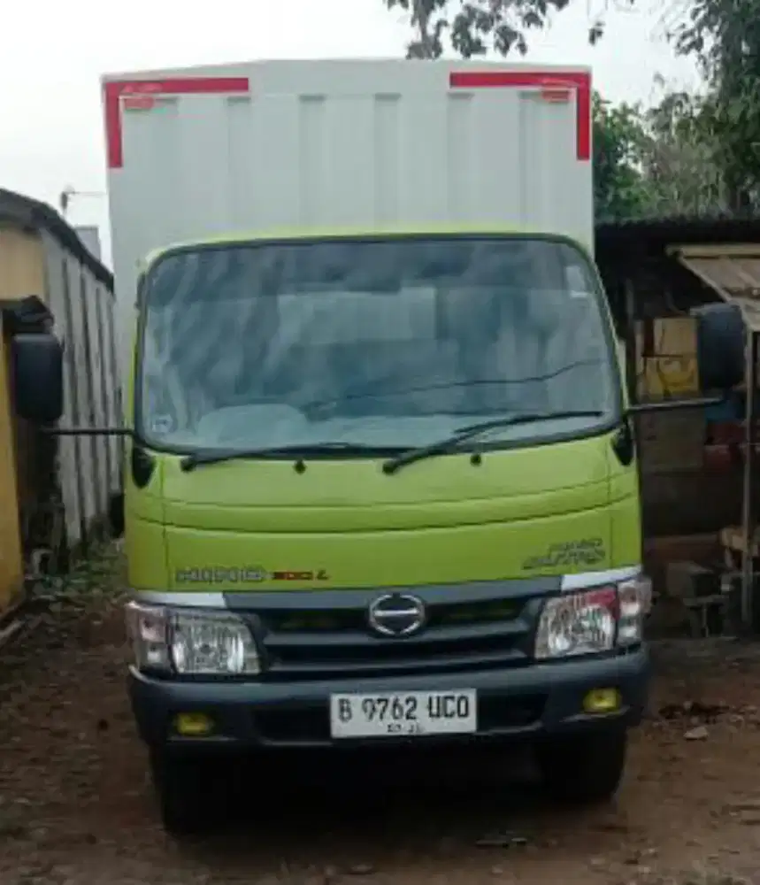 YESS ! BOX 16,5 CBM  HINO DUTRO SDL 2014 / 2015 ENGKEL LONG BOX