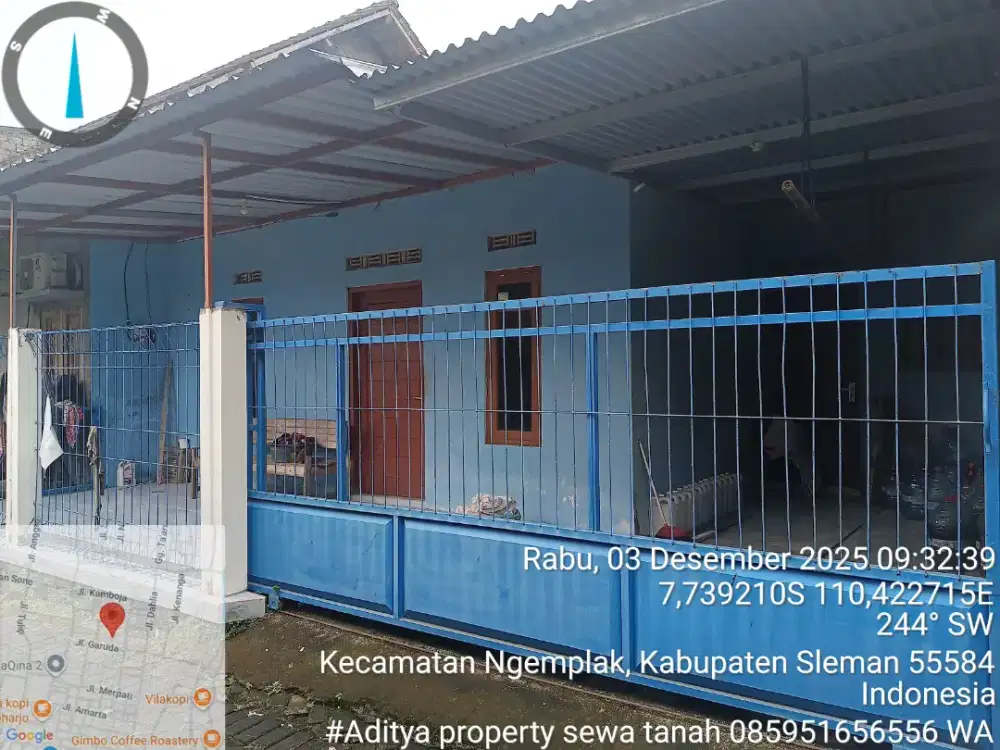 Disewakan rumah Utara stadion Maguwoharjo belakang SD model