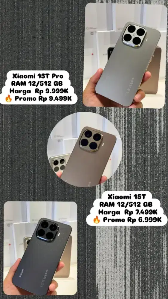 XIAOMI 15T PRO 12/512 PROMO HANDPHONE TERMURAH DIJOGJA