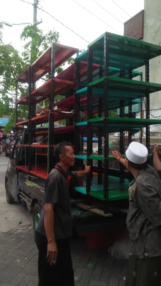 Rak besi rak siku rak barang