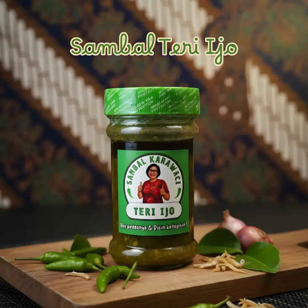 SAMBAL KARAWACI TERI IJO