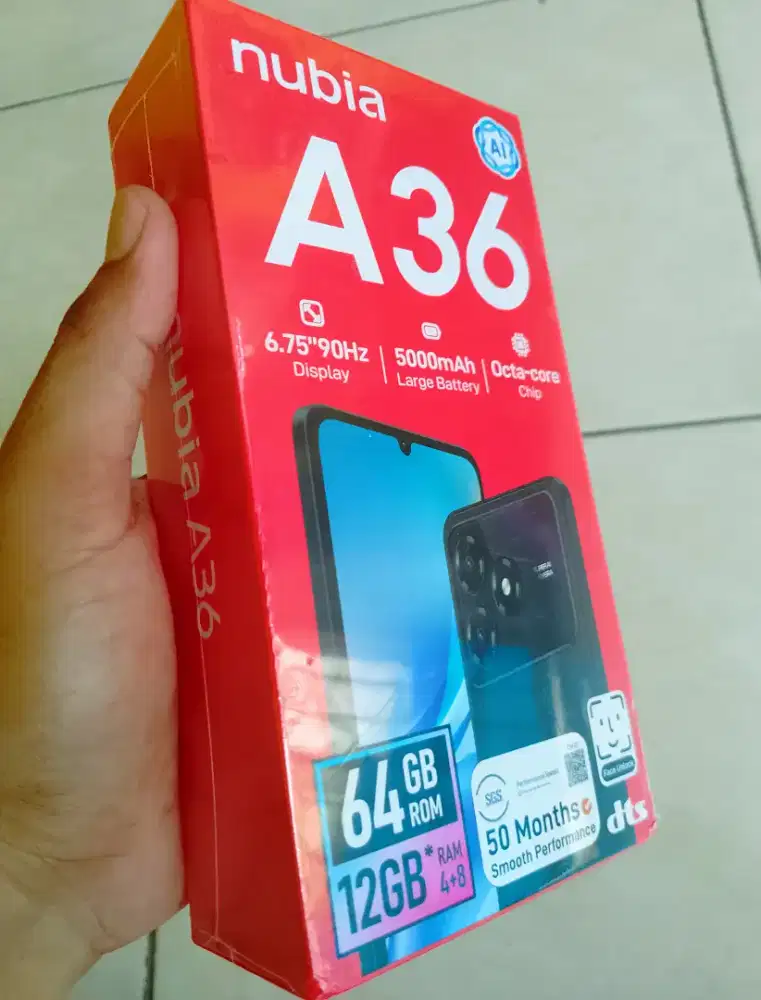 Android Nubia A36 Baru