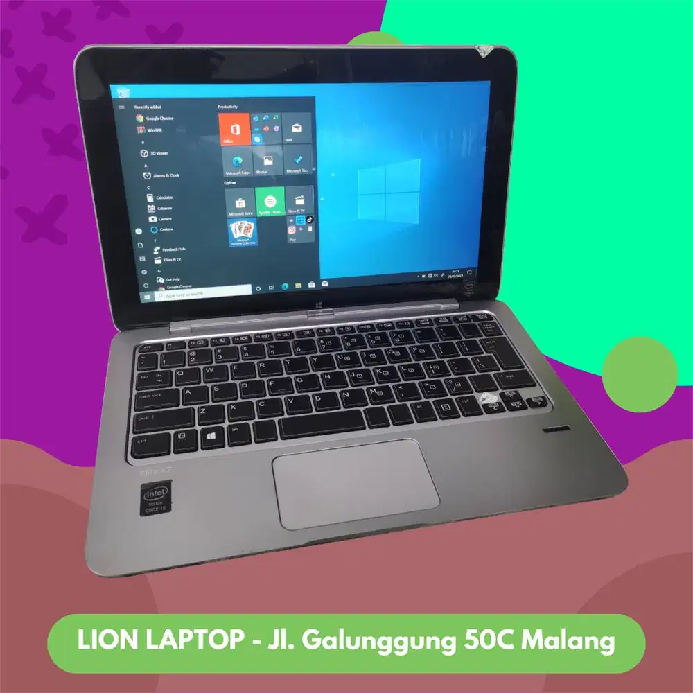 RAM 8GB SSD 256GB Touchscreen HP Elite X2 1011 G1 Tablet [03|12]