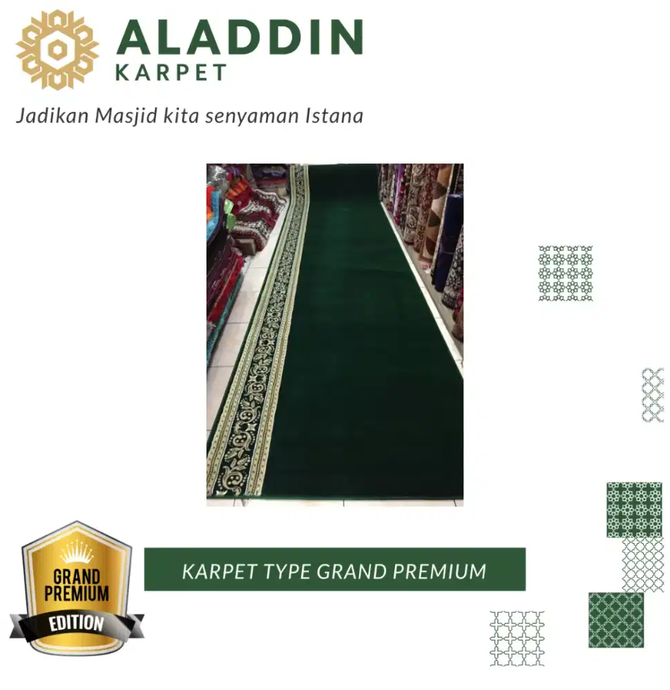 KARPET Masjid tebal