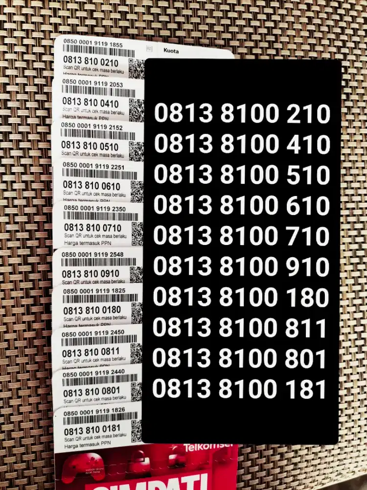 Nomor cantik 11 digit