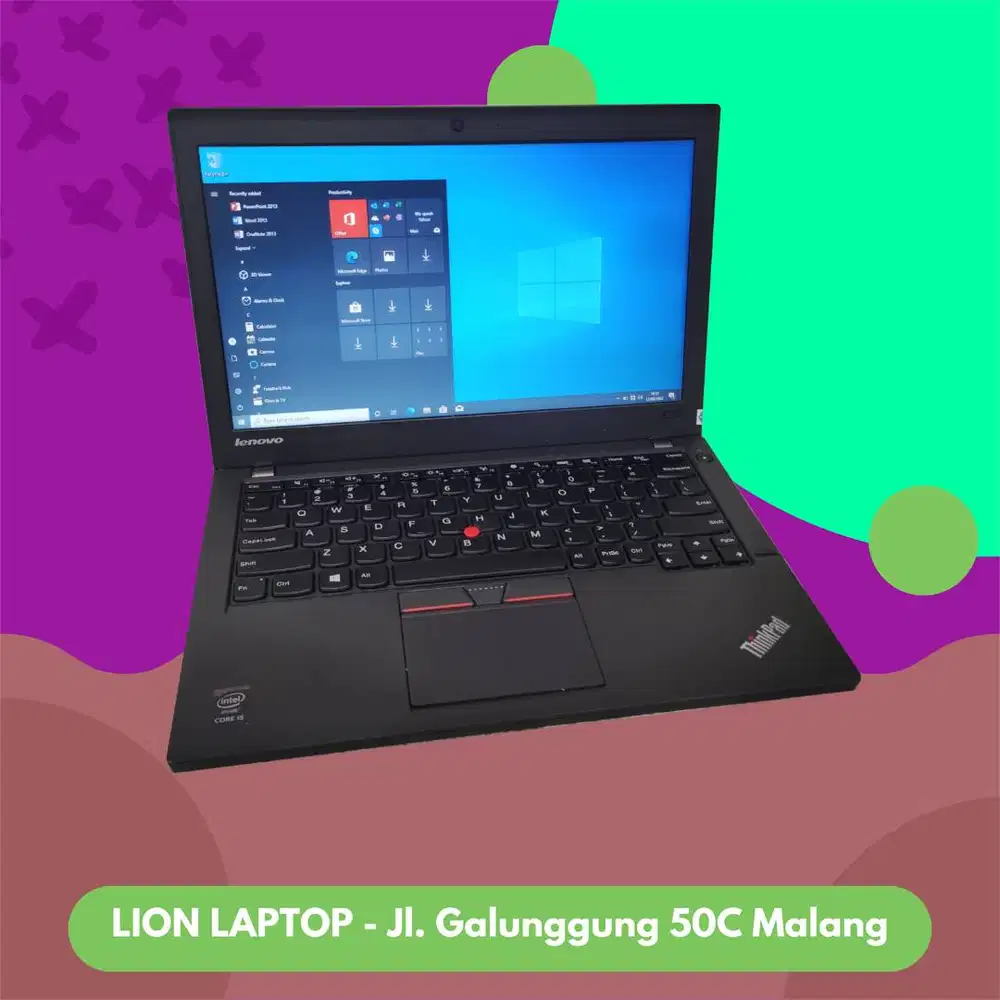 RAM 8GB SSD 256GB Core i5 Lenovo Thinkpad X250 [03|12]