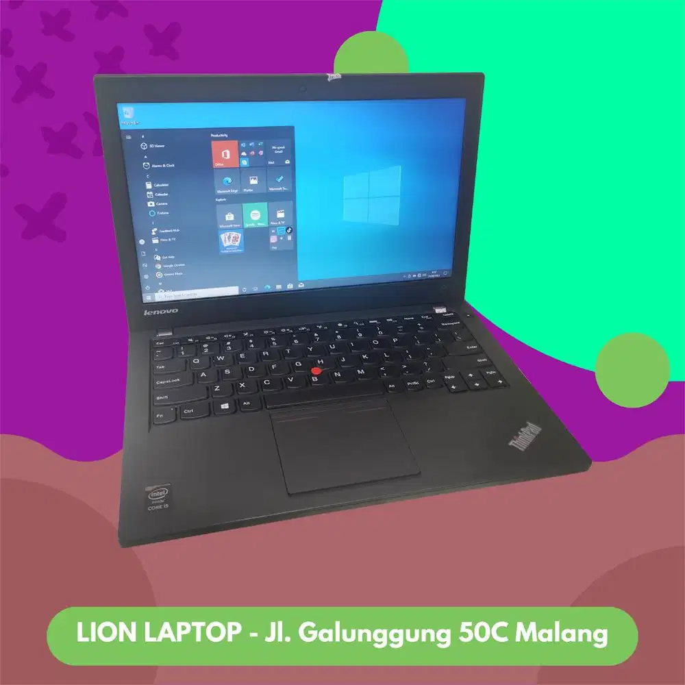 RAM 8GB SSD 256GB Core i5 Murah Lenovo Thinkpad X240 [03|12]