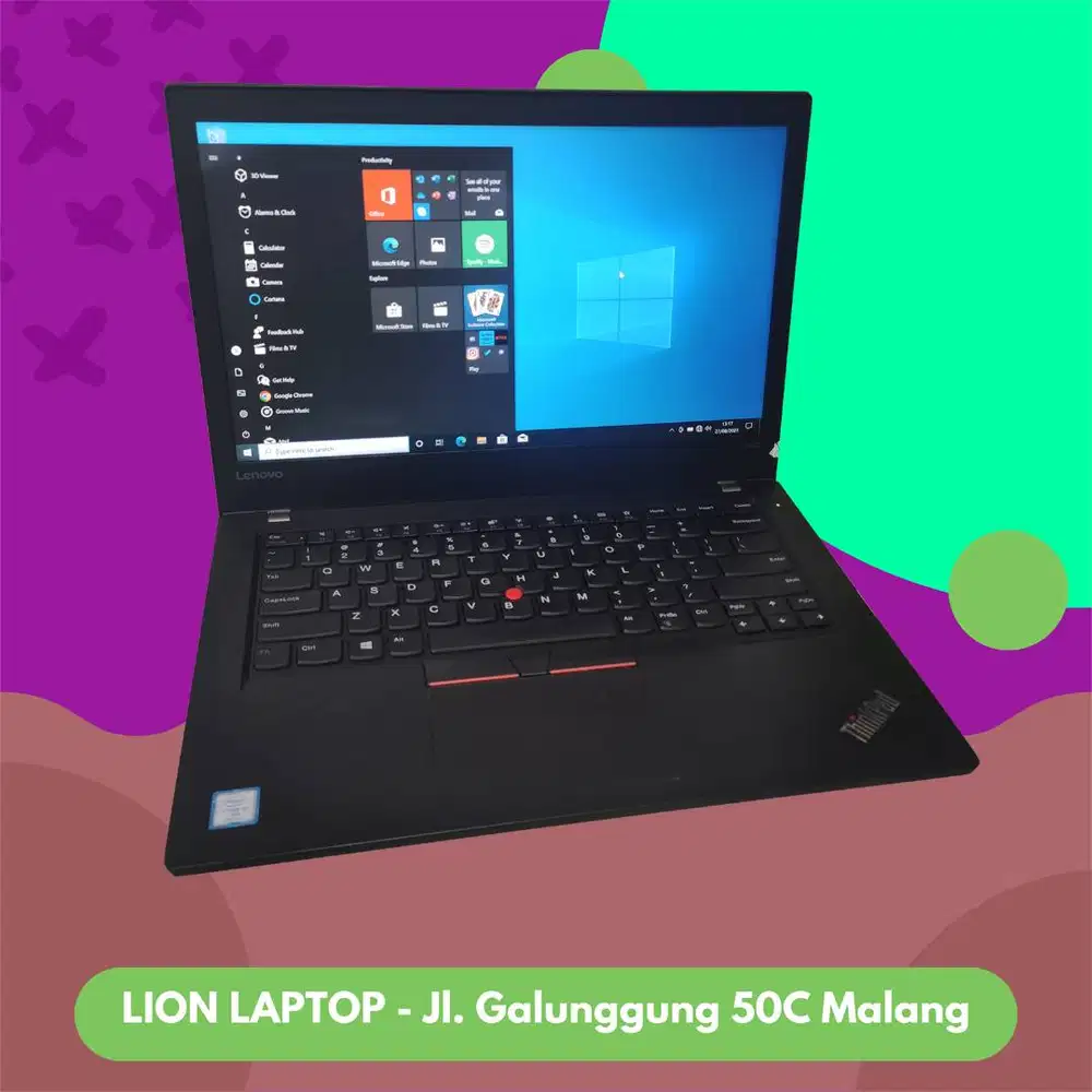 RAM 16GB Core i5 Gen7 SSD 256GB Lenovo Thinkpad T470 [03|12]