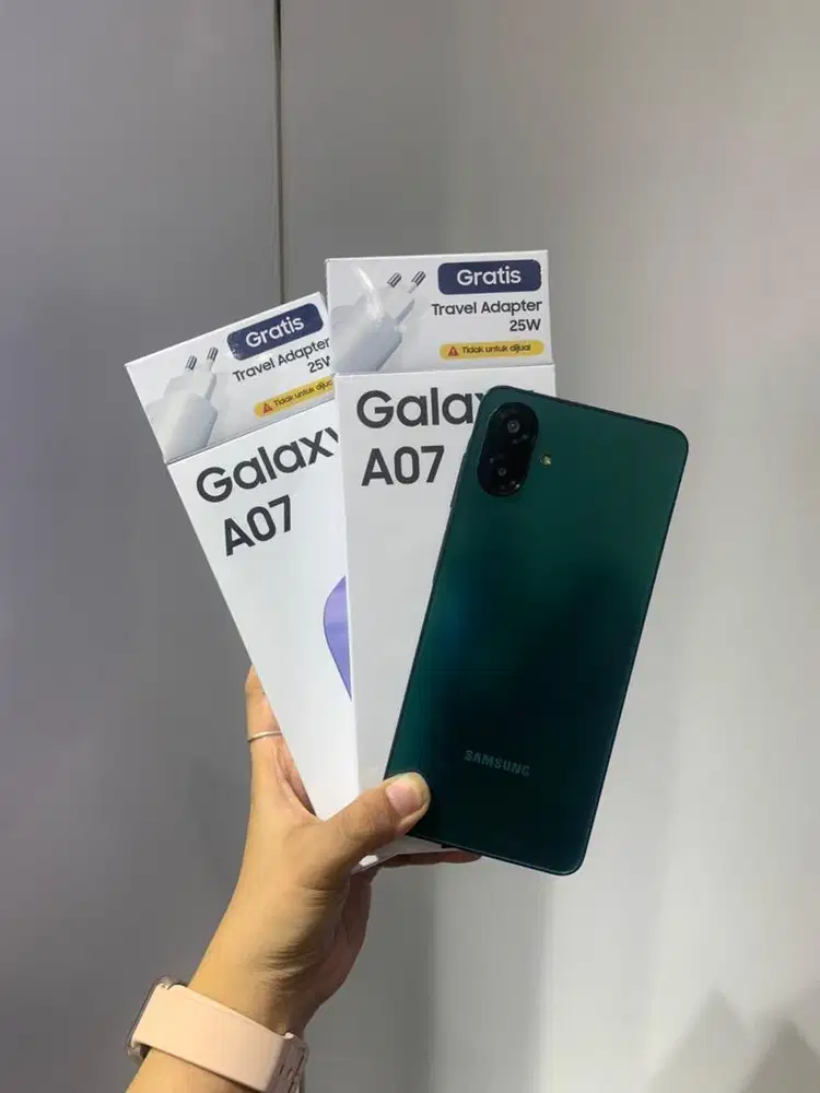 Promo Galaxy Samsung A07 ram 4/6/8/128/256 GB Baru Garansi resmi❗️