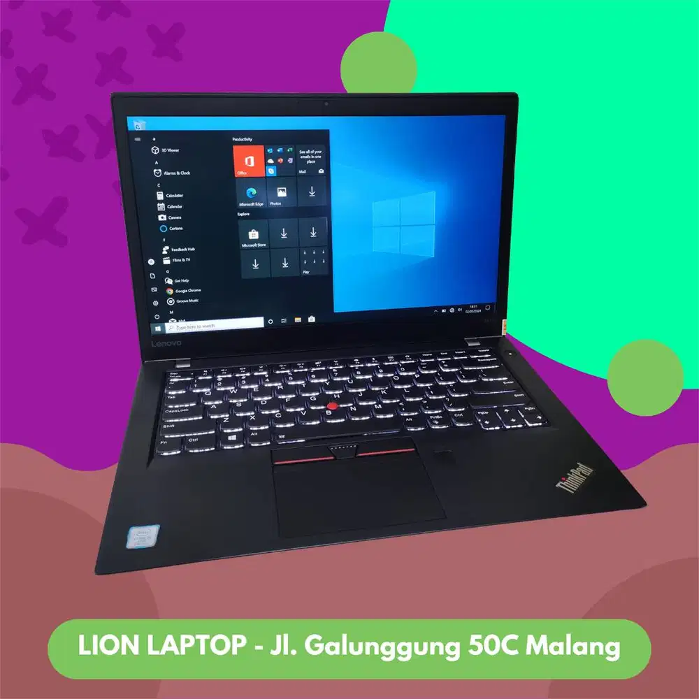 Core i5 Gen 7 RAM 8GB SLIM TOUCHSCREEN Lenovo Thinkpad T470s [03|12]