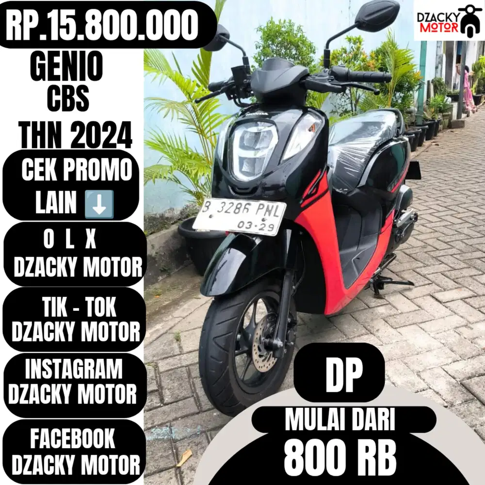 GENIO 110 CBS 2024 SECOND LIKE NEW