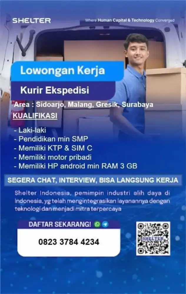 Loker Kurir Motor JNT