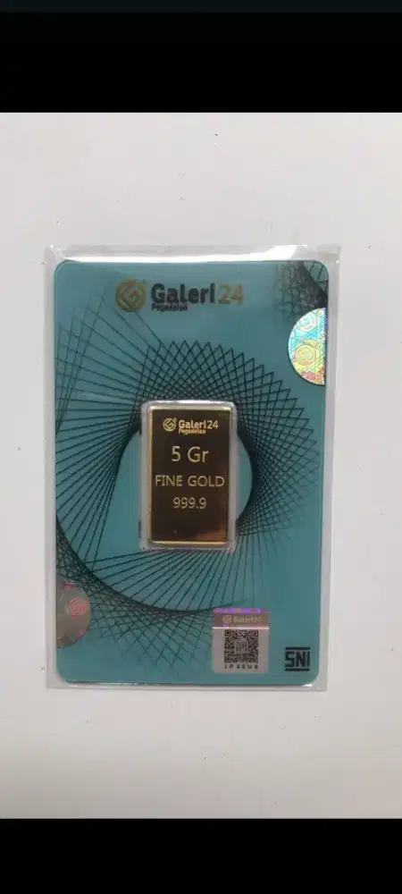 Di jual LOGAM MULIA 5 Gram dari GALERI 24