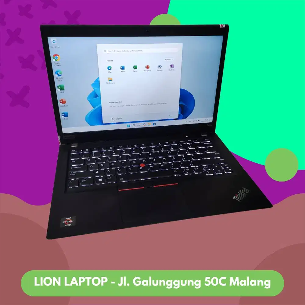 AMD Ryzen 7 PRO 4Ghz 16/256 VGA 2GB Lenovo Thinkpad T495s [03|12]