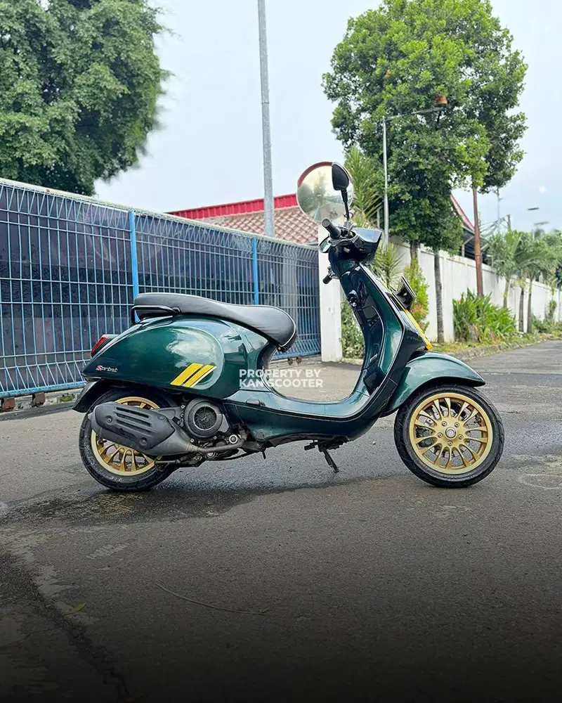 VESPA SPRINT SIXTIES RACING LIMITED EDITION 2020 BERGARANSI