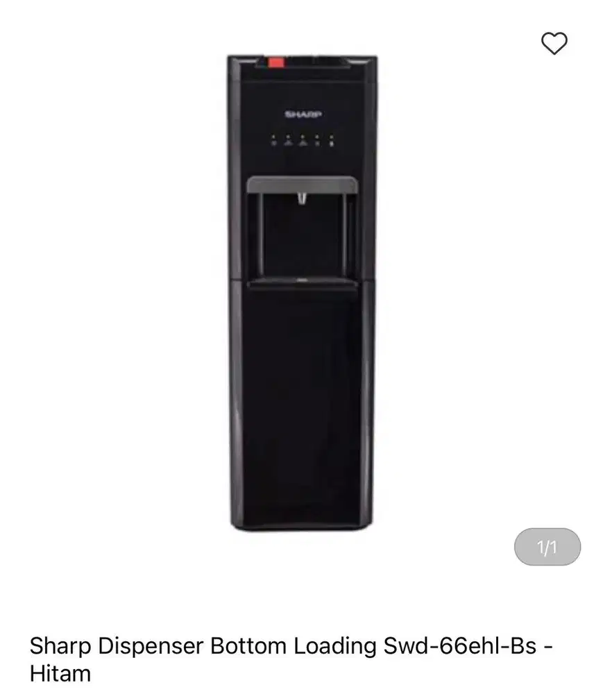 Sharp dispenser galon bawah bisa cicilan syarat ktp