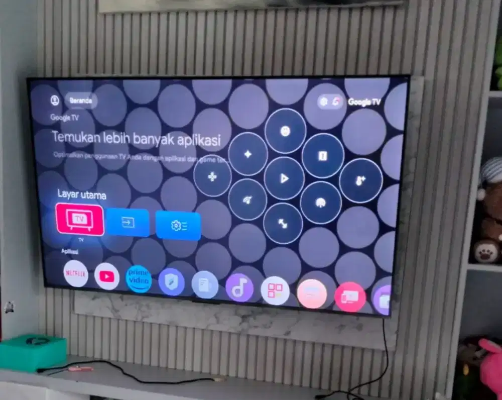 Tv tcl 65in google tv 4K