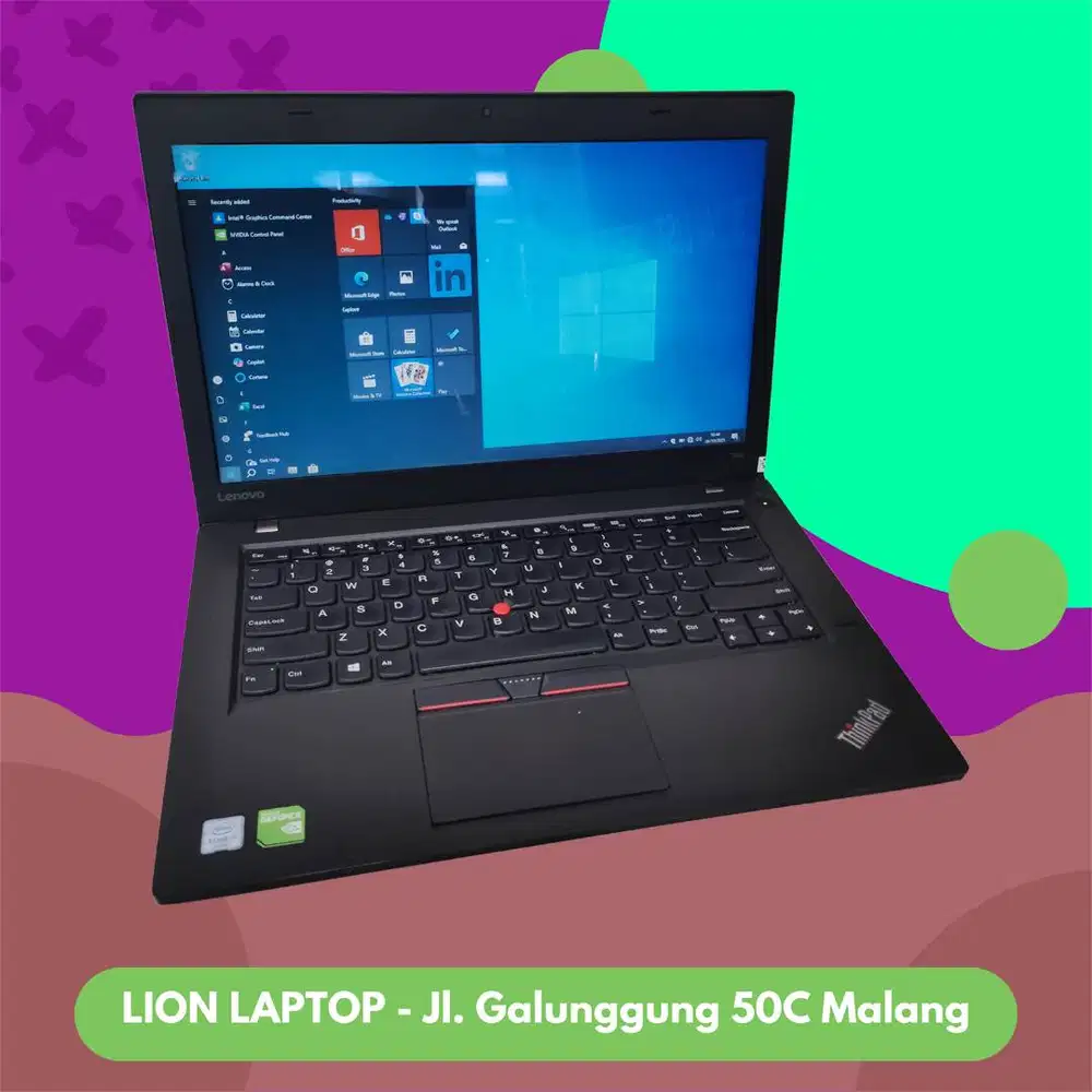 Double VGA Core i7 RAM 8GB Lenovo Thinkpad T460 [03|12]