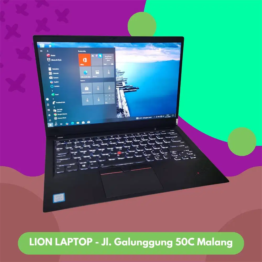 X1 Carbon Slim Ringan i5 gen 8 8/256 [03|12]