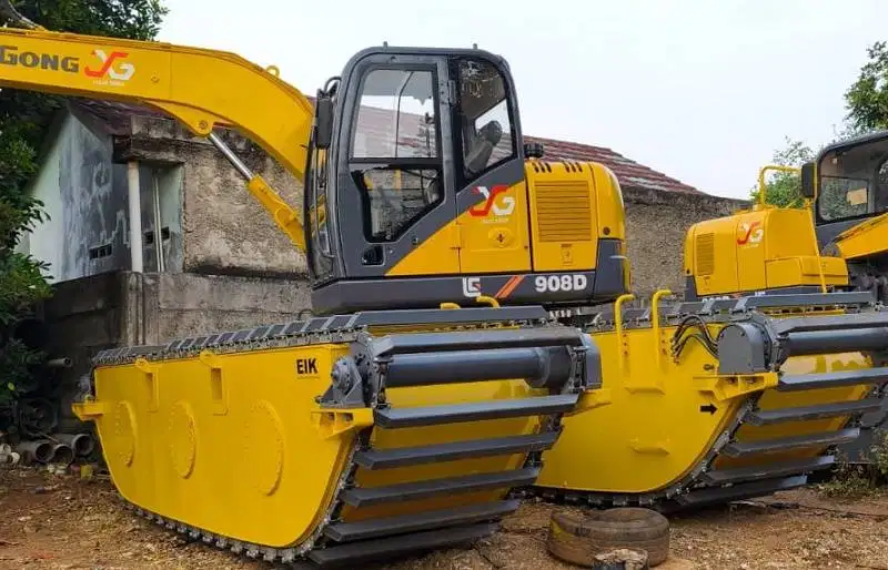 Dijual Excavator Amphibi Liugong  Model CLG908D