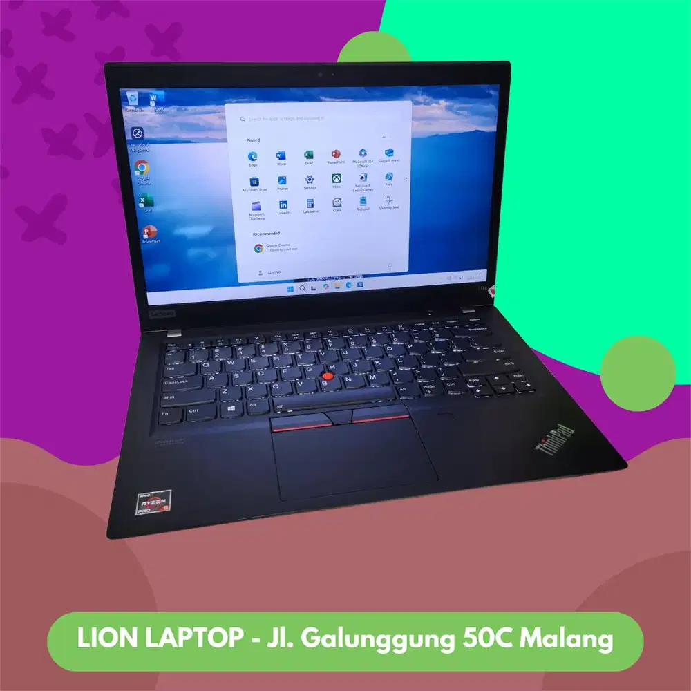 RAM 16GB Touchscreen Ryzen 5 Slim Lenovo Thinkpad T14s [03|12]