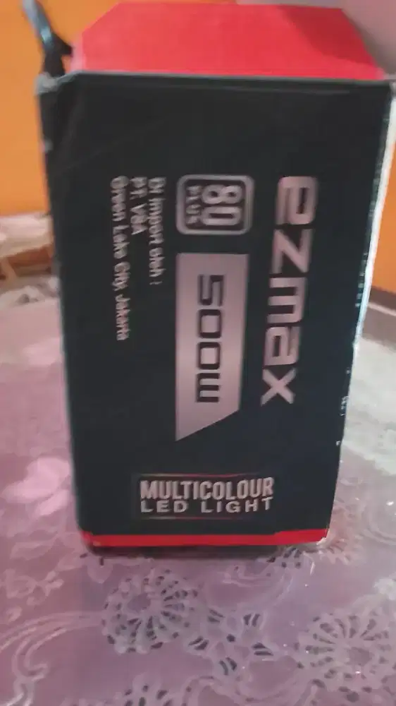 Ezmax PSU 500 Watt garansi masih panjang