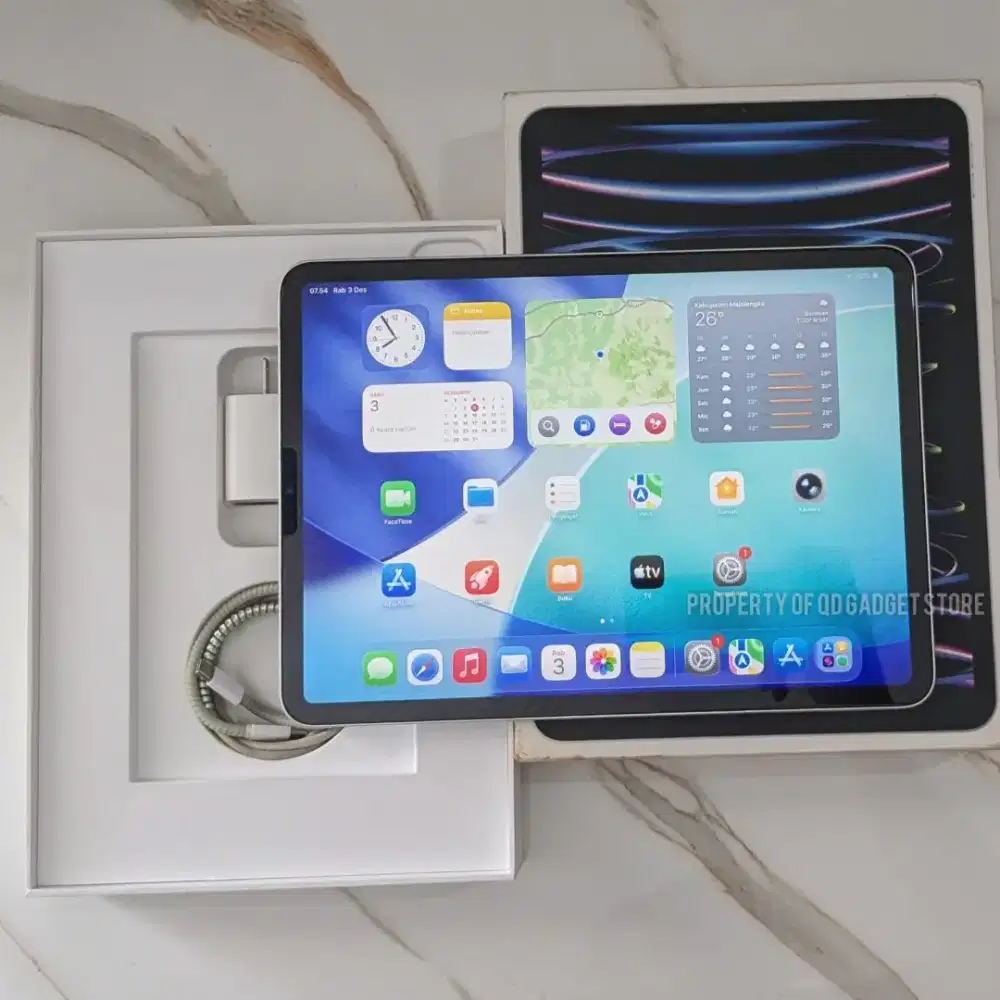 iPad Pro M2 128GB WiFi Silver Mulus Murah aja