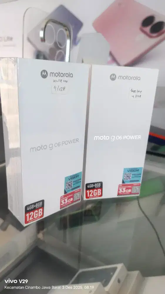 Motorola G06 4+4/128 7000maah baru spesial promo