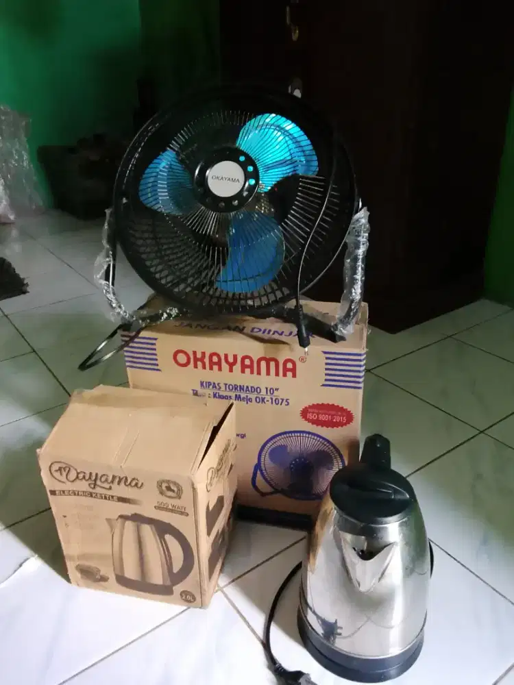 Jual kipas angin & teko listrik