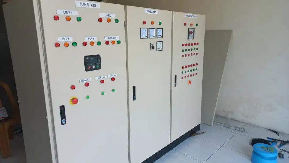 Panel ats, capasitor bank dan MDP