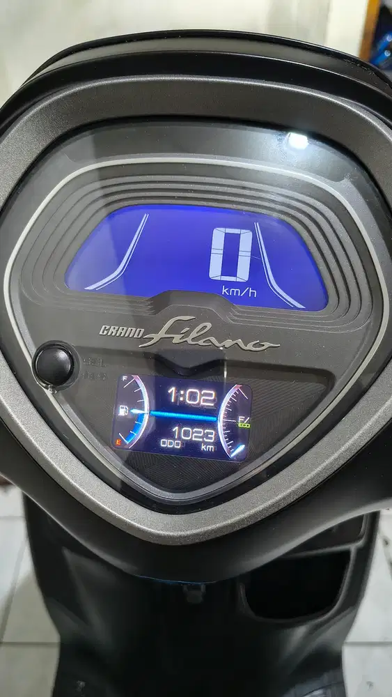 Siap pakai Km 1 Ribu Yamaha Filano Lux Tahun 2024 Coklat doff