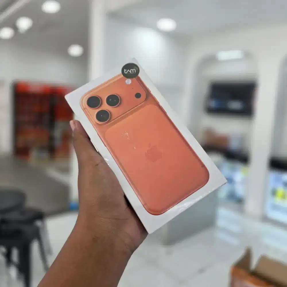 iPhone 17 pm 256 kondisi segel bergaransi resmi iBox