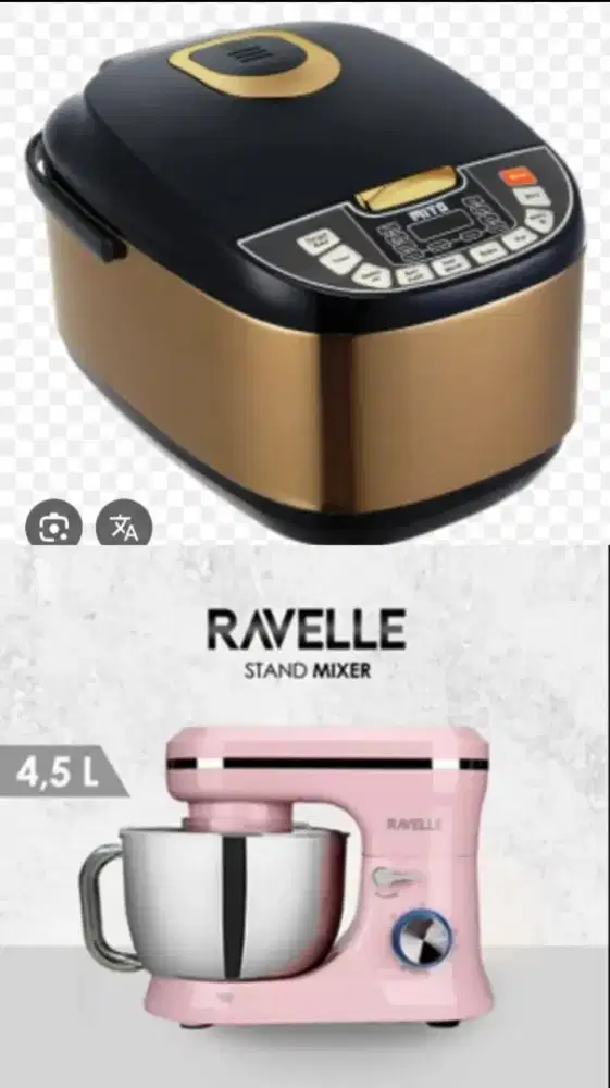 stand mixer ravelle dan rice cooker mito