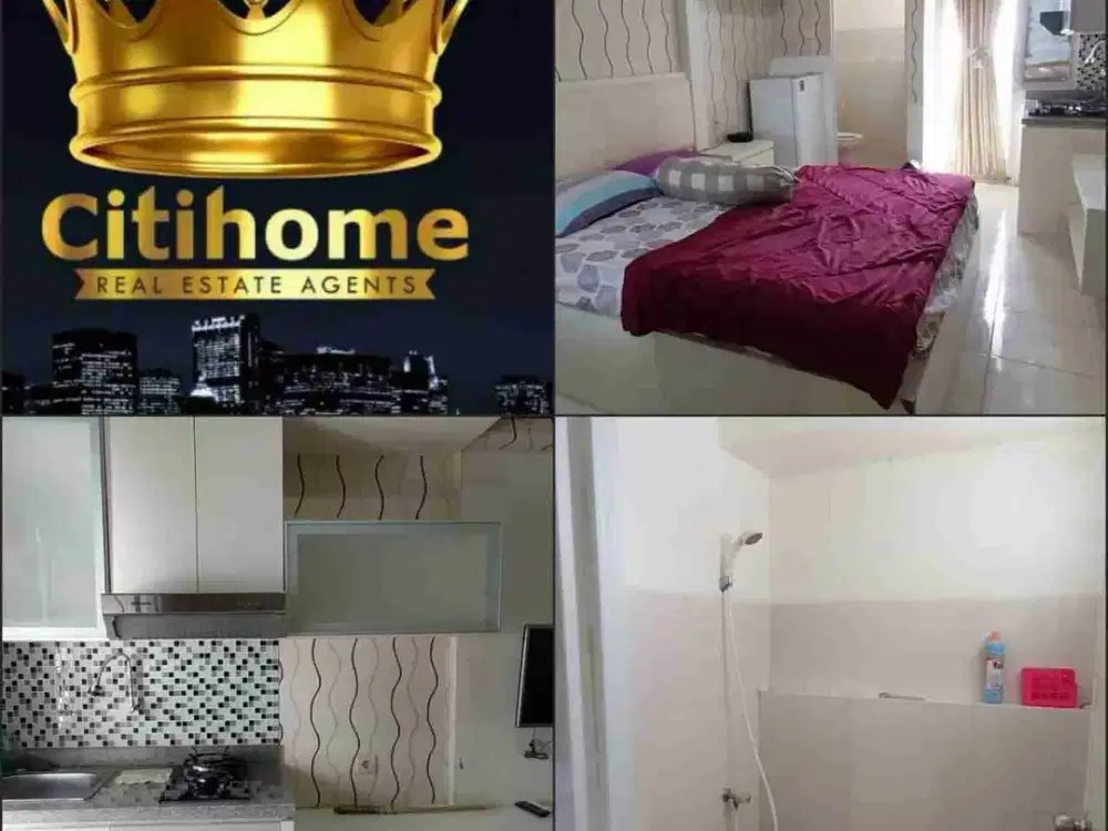 Disewakan Studio Bulanan Furnish apartemen educity by Citihome