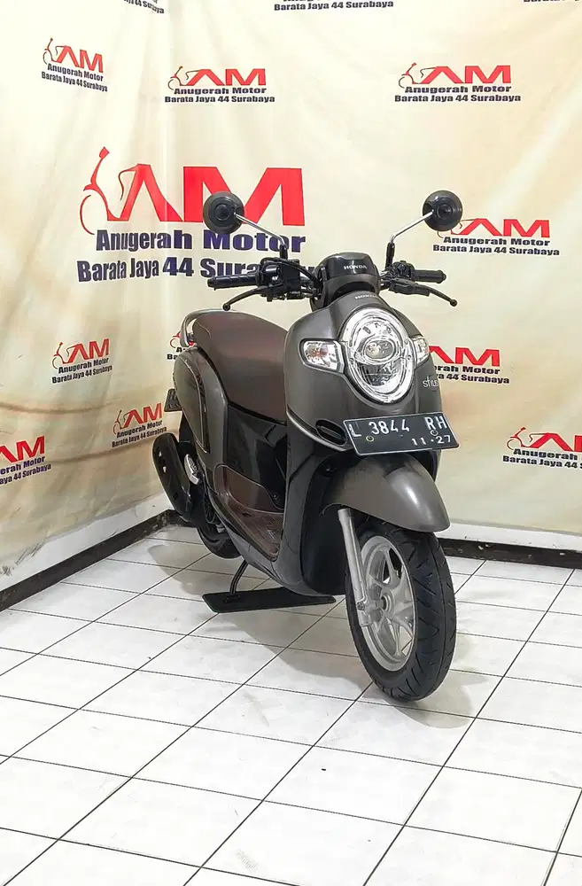 Ready Honda scoopy stylish Tahun 2017 warna Abu Abu