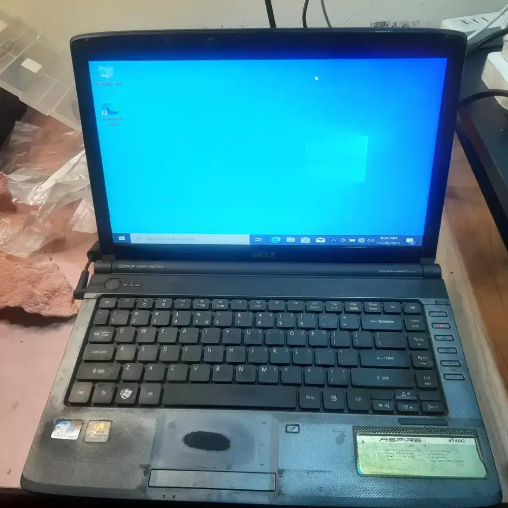 Laptop acer aspire 4740 intel core i5 m430 ram 4giga