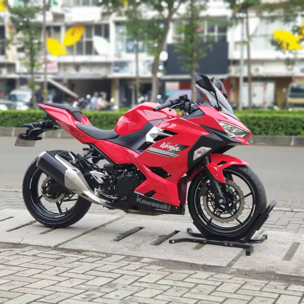 KAWASAKI NEW NINJA 250 FI 2021 MERAH KM RENDAH PAJAK PANJANG SUPERB
