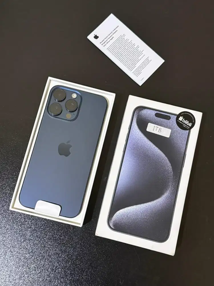 iPhone 15 Pro Max 1TB Resmi iBox