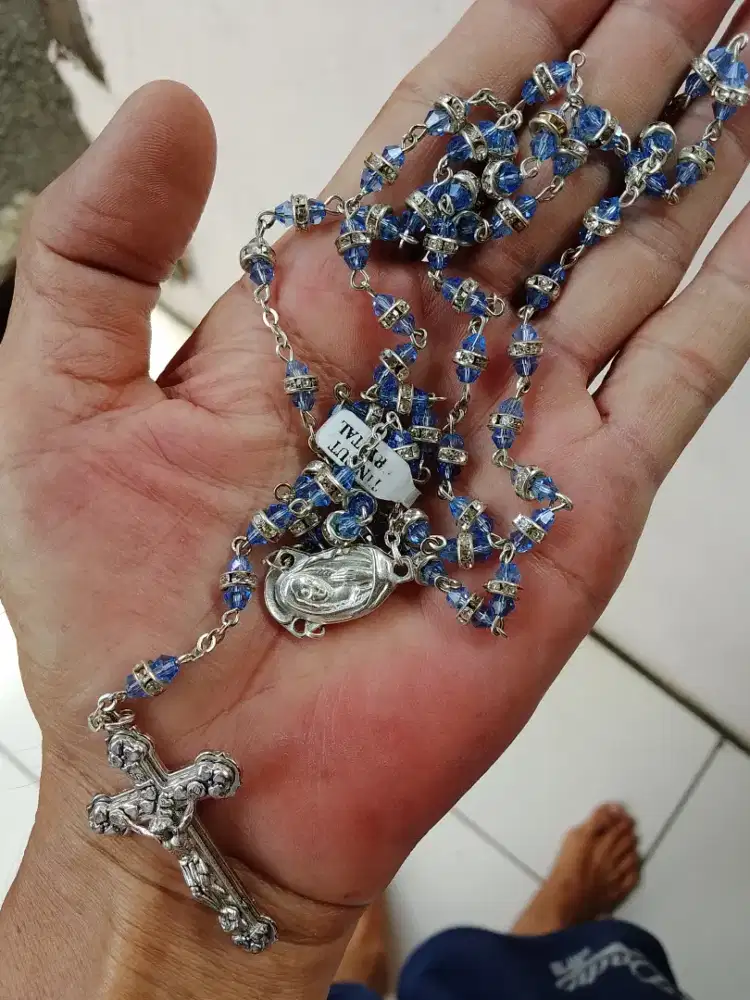 kalung rosario asli