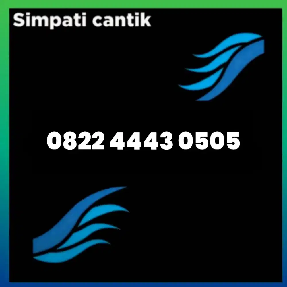 Nomor cantik simpati Telkomsel