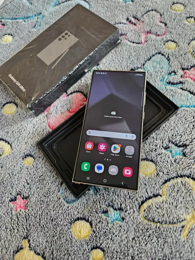 Samsung galaxy S24 ultra 5G 12/256gb resmi sein