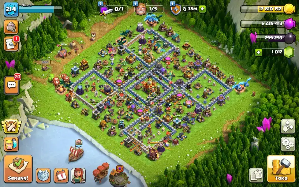 COC TH.16 mau up ke TH 17