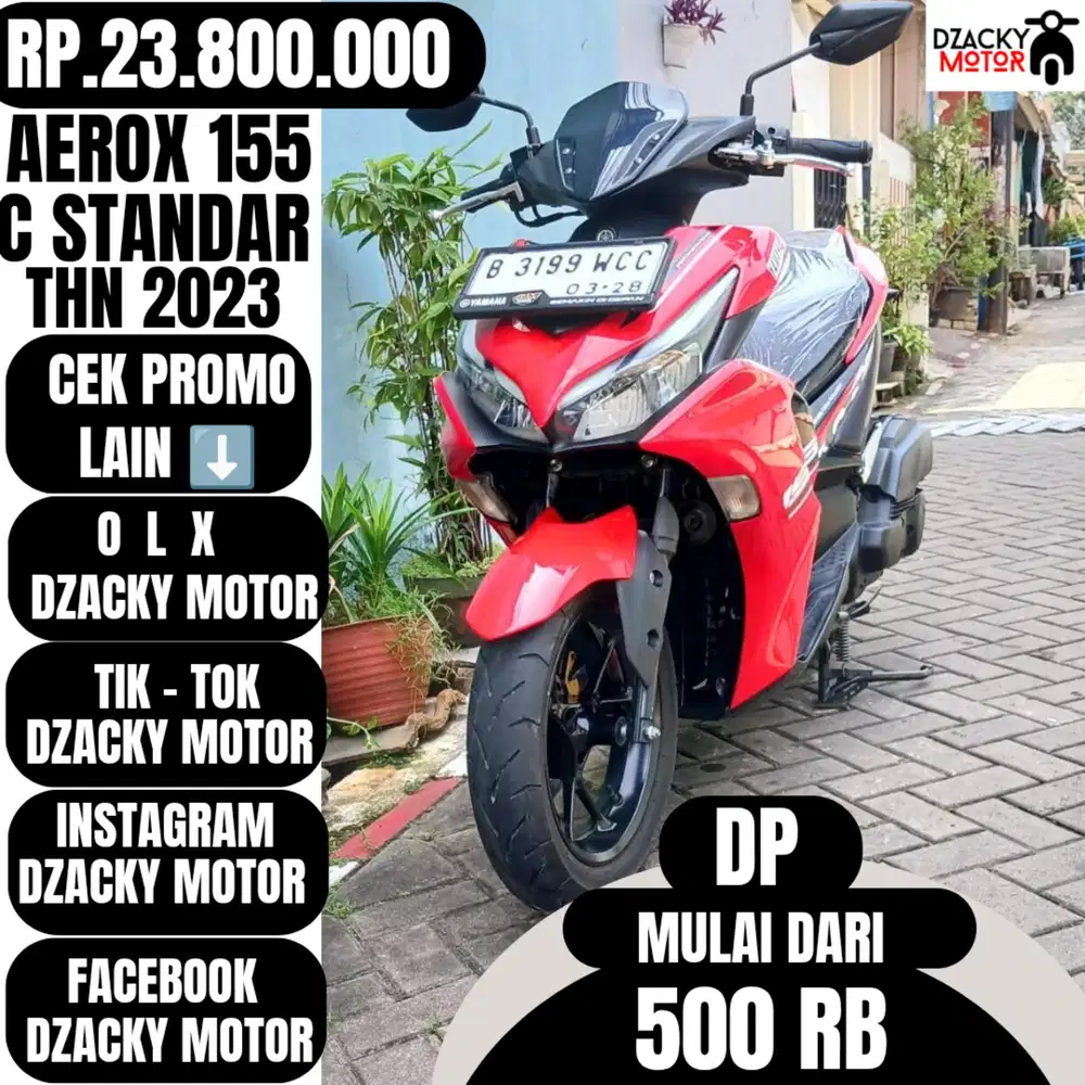 AEROX 155 STD THN 2023 SECOND LIKE NEW