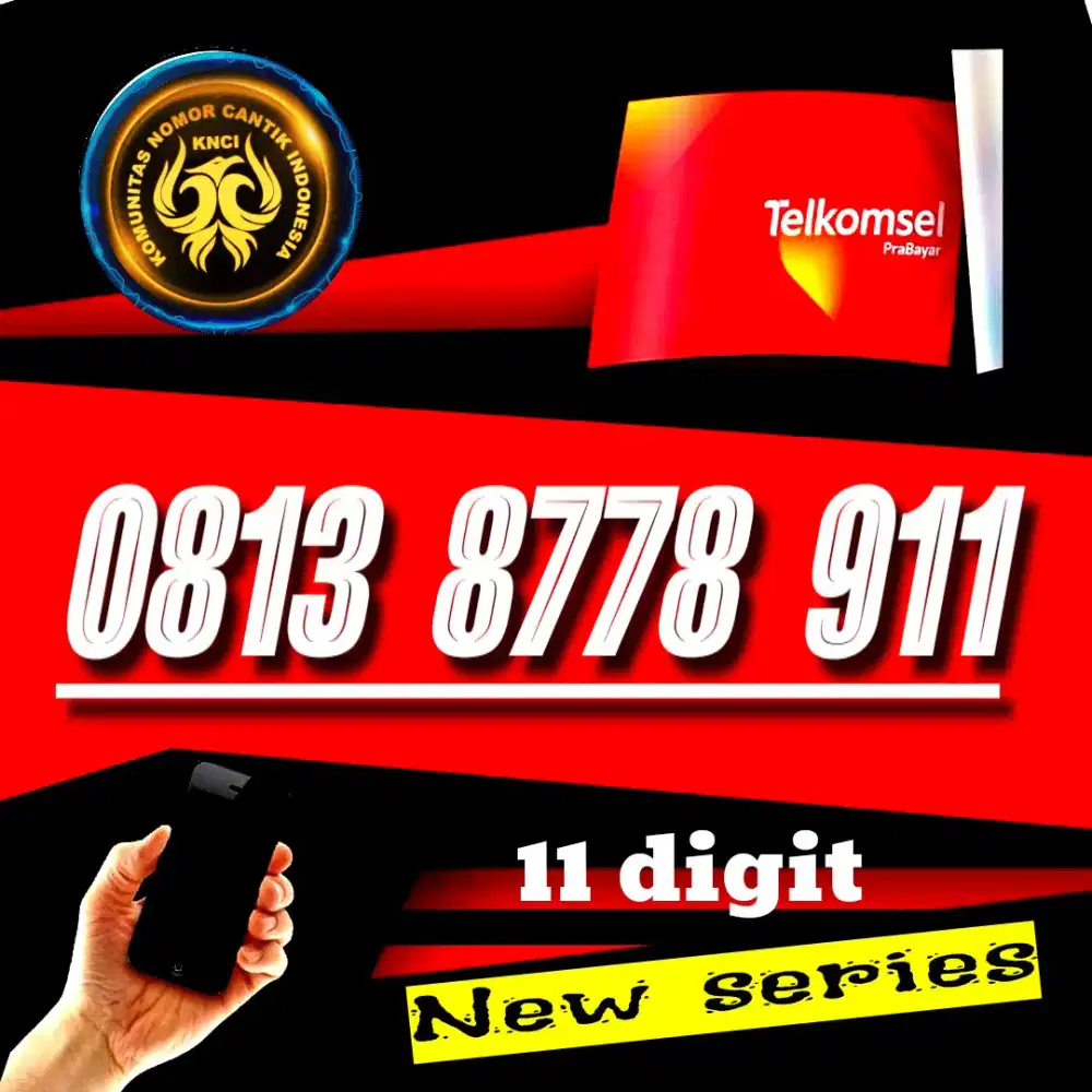 NOMOR CANTIK SIMPATI 11 DIGIT NEW SERIES SUPER RAPI EMERGENCY 911