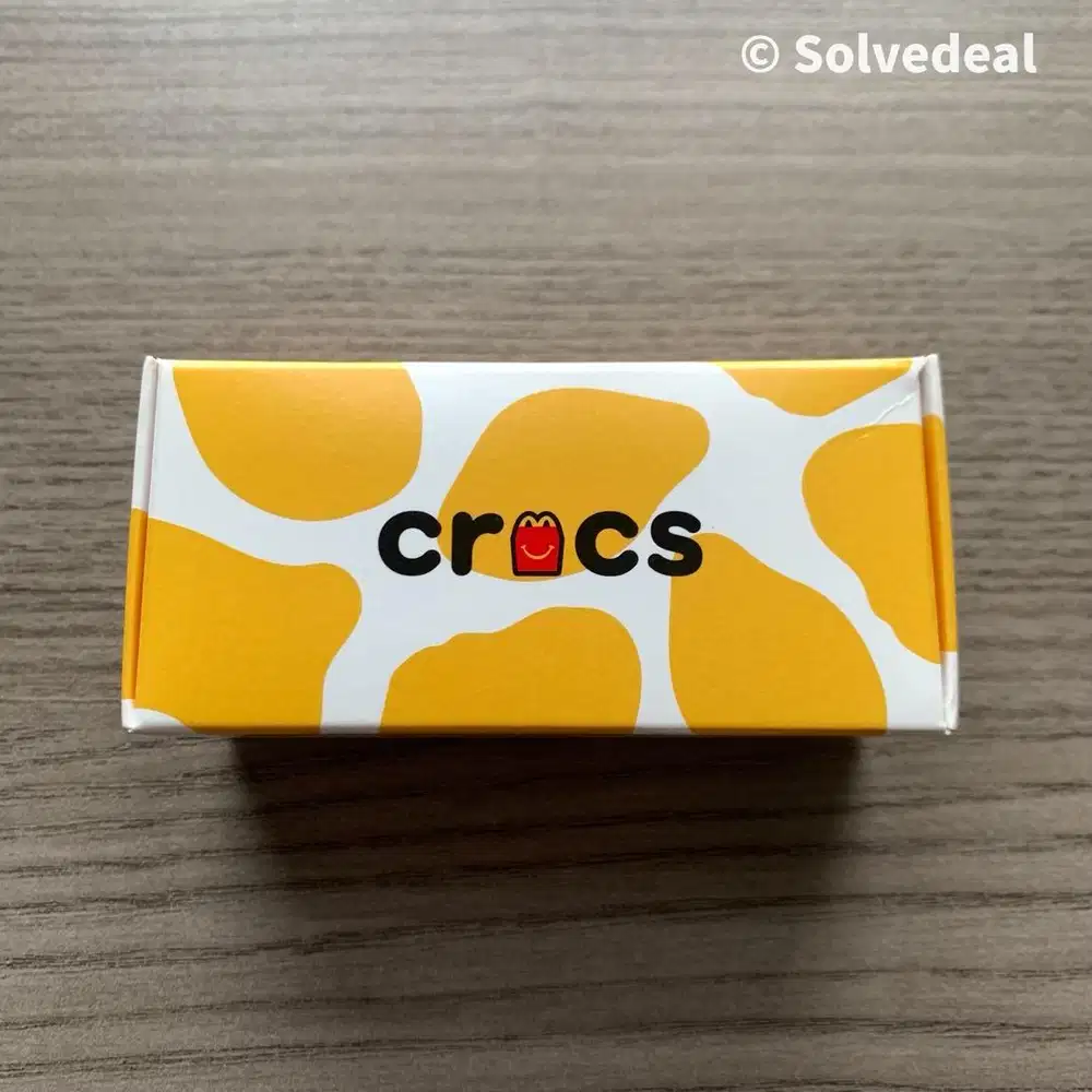 Crocs Happy Meal McDonald Putih – Kondisi Baru