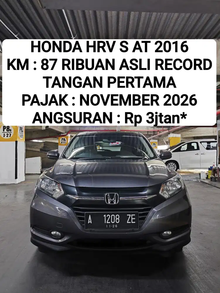 Honda HRV S AT 2016 Tangan Pertama HR-V